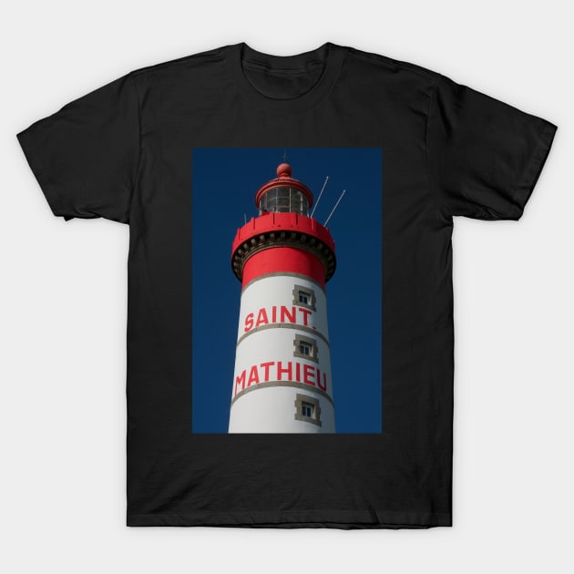 Phare de St Mathieu T-Shirt by rollier